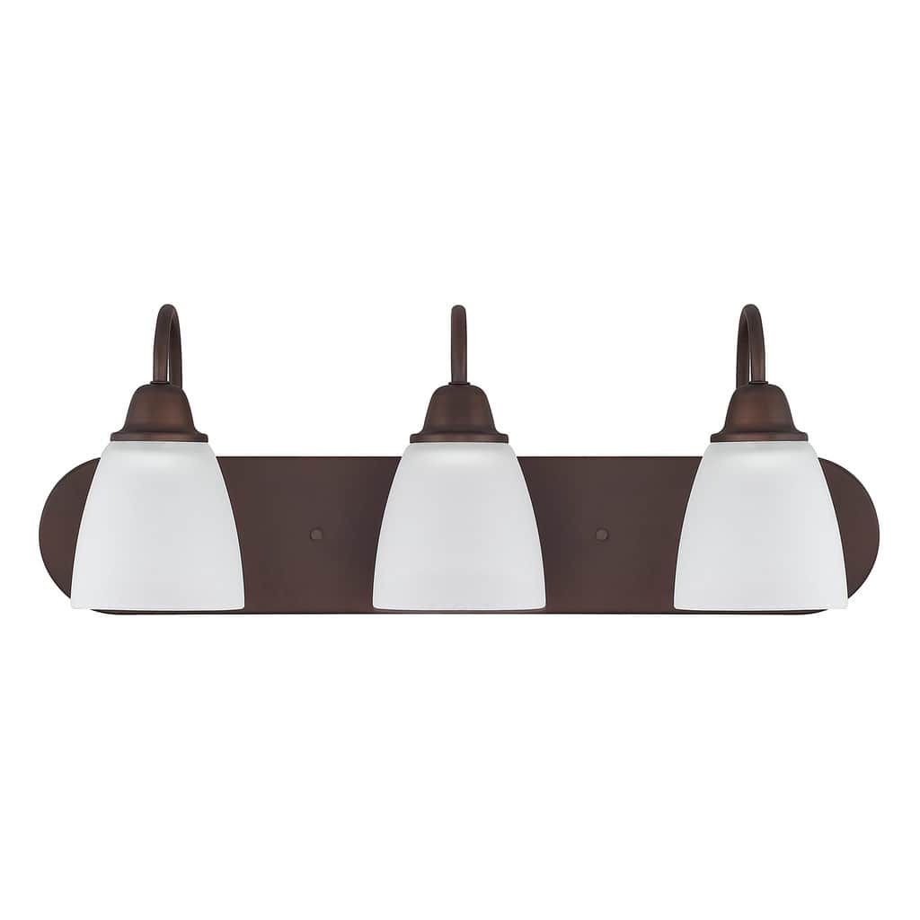 Trenton 3-light Bronze Bath/Vanity Light