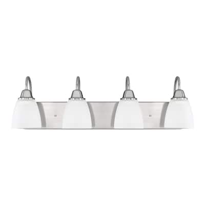 Trenton 4-light Brushed Nickel Bath/Vanity Light - Brushed Nickel