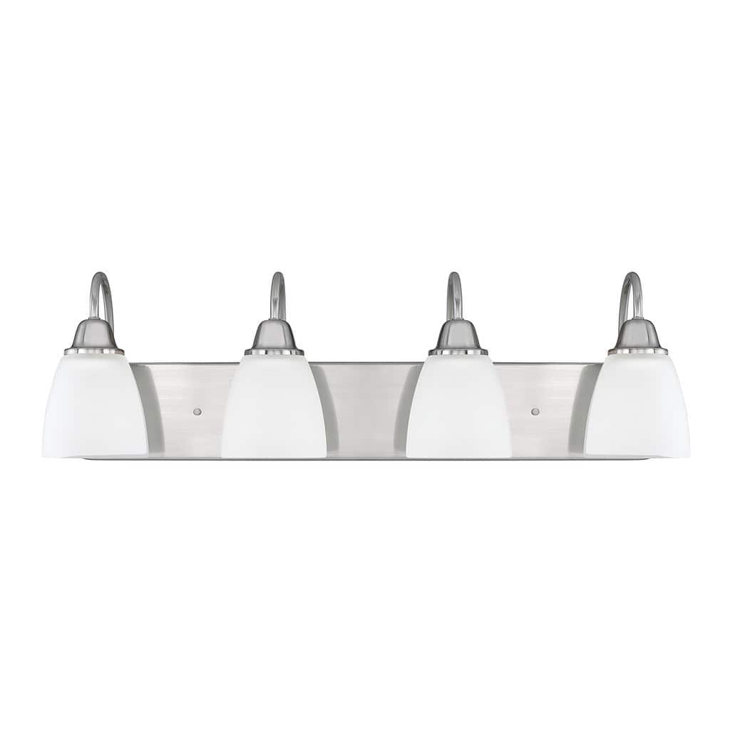Trenton 4-light Brushed Nickel Bath/Vanity Light - Brushed Nickel
