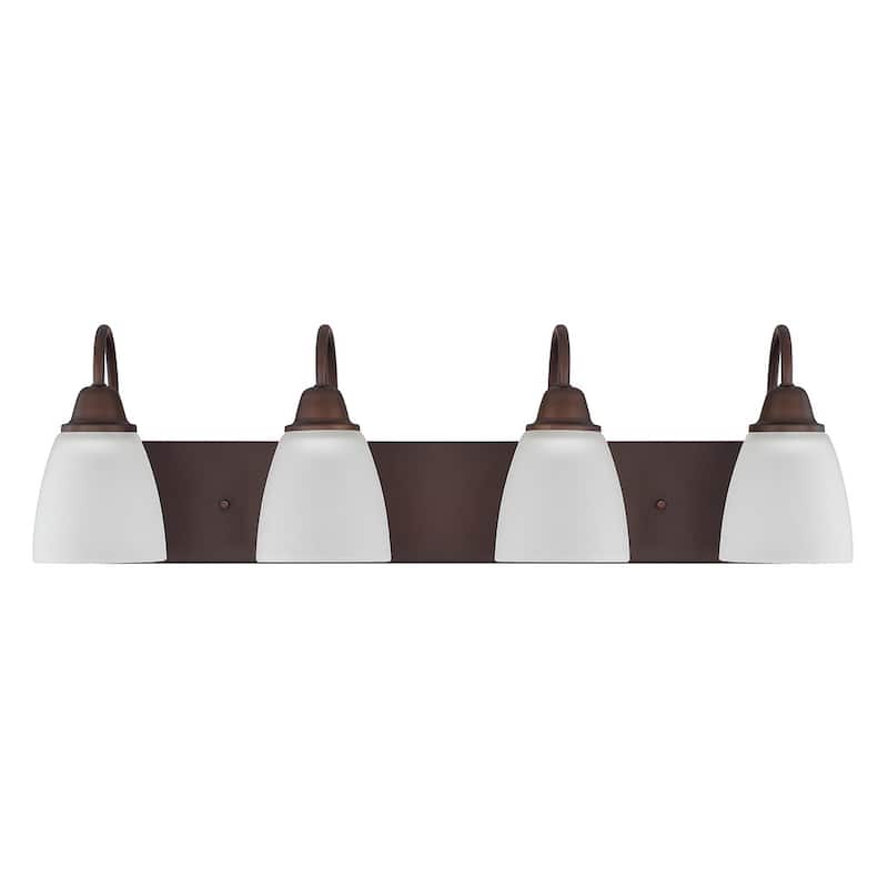 Trenton 4-light Bronze Bath/Vanity Light
