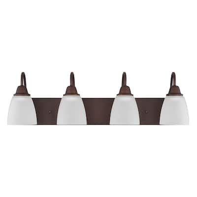 Trenton 4-light Bronze Bath/Vanity Light