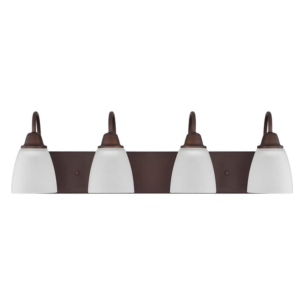 Trenton 4-light Bronze Bath/Vanity Light