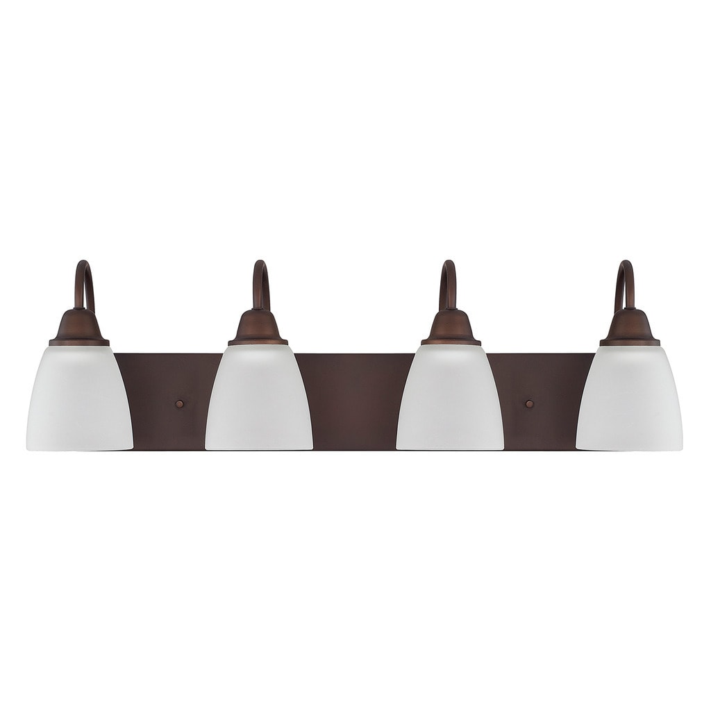 Trenton 4-light Bronze Bath/Vanity Light