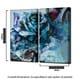 preview thumbnail 2 of 2, Ready2HangArt 'Painted Petals XXXIXI' 2-Piece Canvas Wall Art Set