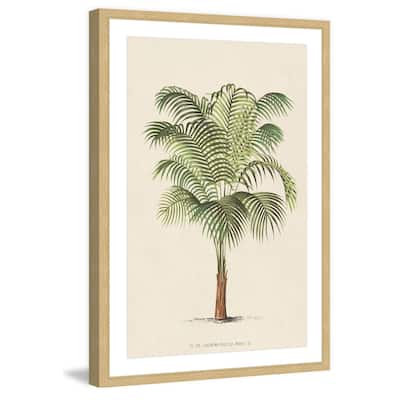 Marmont Hill - 'Les Palmiers II' Framed Painting Print - Multi-Color