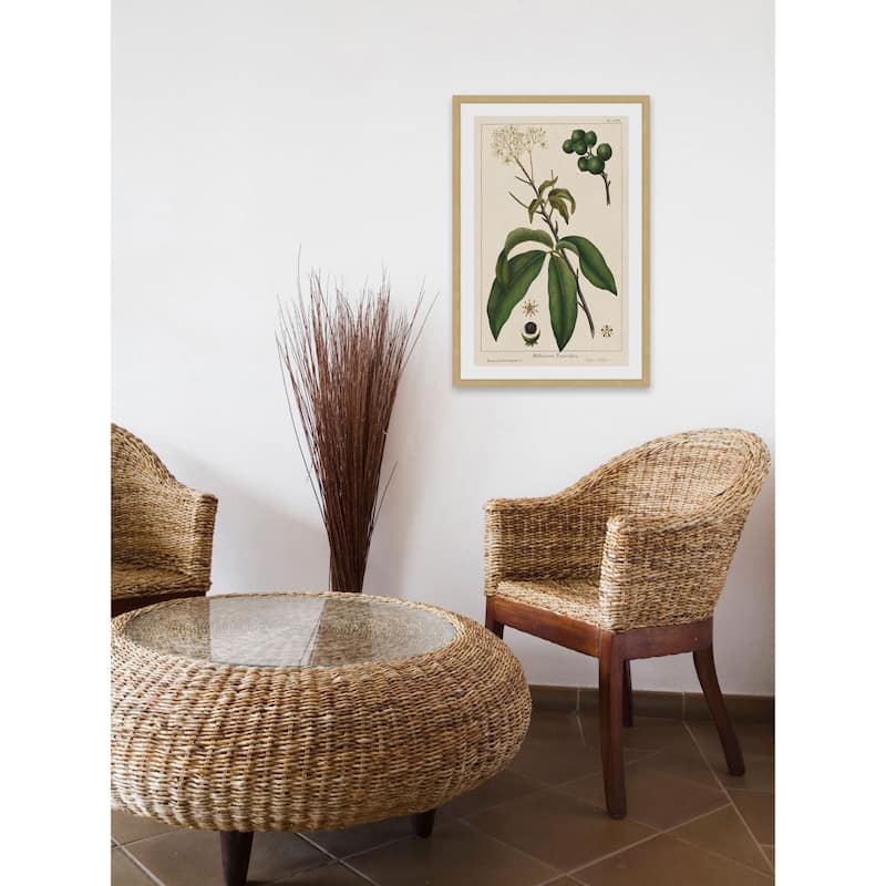 Marmont Hill - 'Honeyberry' Framed Painting Print - Multi-Color