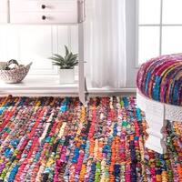 nuLOOM Casual Handmade Braided Cotton Area Rug