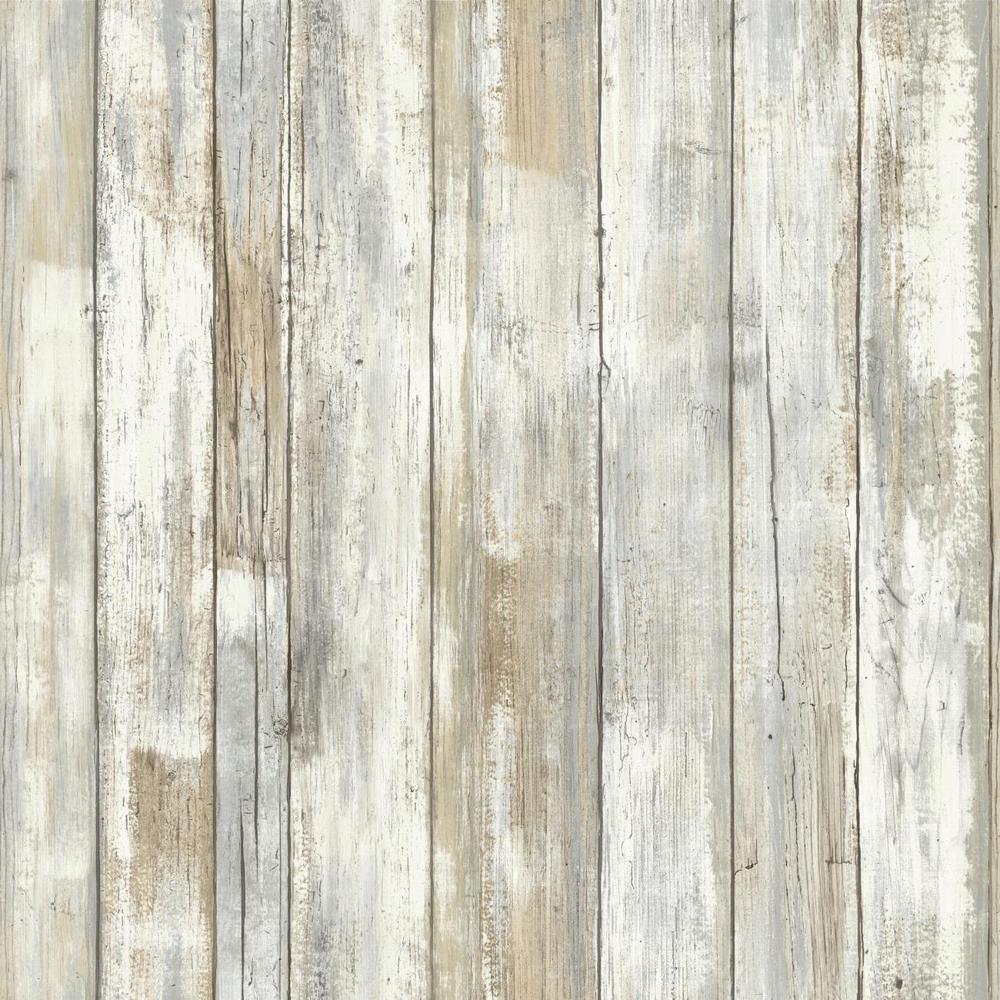 RoomMates Bamboo Peel and Stick Wallpaper Brown