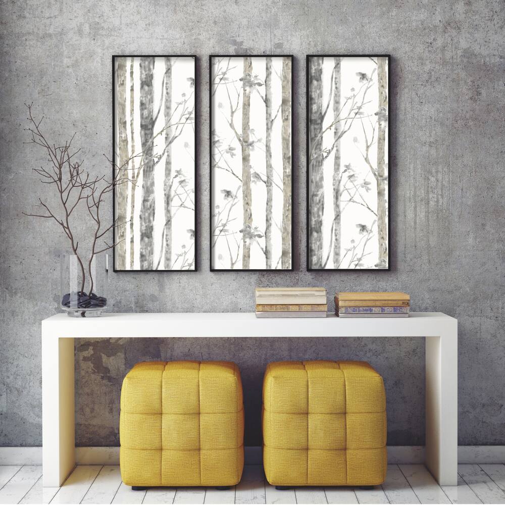 RoomMates Birch Trees White/Brown Peel and Stick Wall Decal On Sale Bed Bath & Beyond 13027890