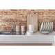 preview thumbnail 4 of 4, RoomMates Stuccoed Red Brick Peel and Stick Wall Decor