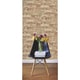 preview thumbnail 2 of 4, RoomMates Stuccoed Red Brick Peel and Stick Wall Decor