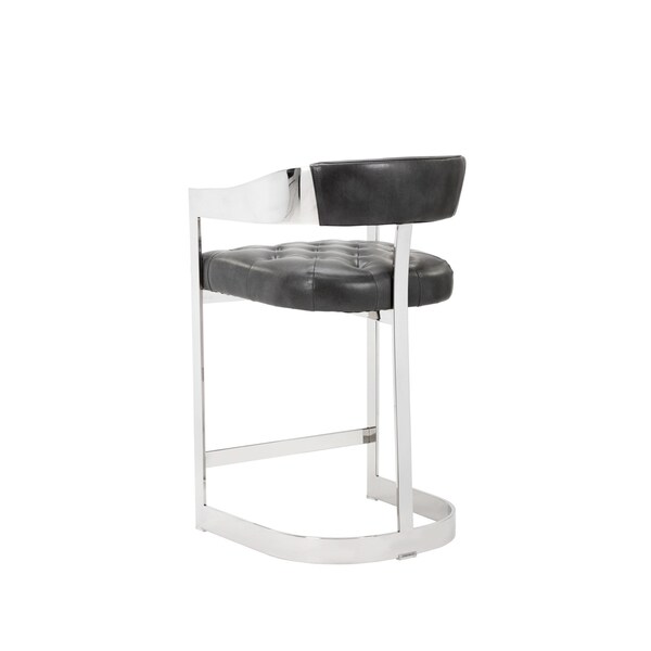 26 counter stools contemporary modern beaumont grey leather 26 shop 26 counter stools contemporary modern beaumont grey leather 26 shop