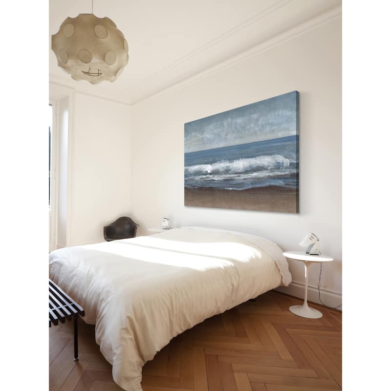 Marmont Hill - 'Lingering Grey I' Painting Print on Wrapped Canvas - Multi-Color