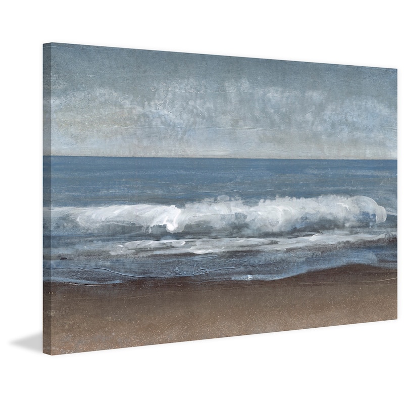 Marmont Hill - 'Lingering Grey I' Painting Print on Wrapped Canvas - Multi-Color