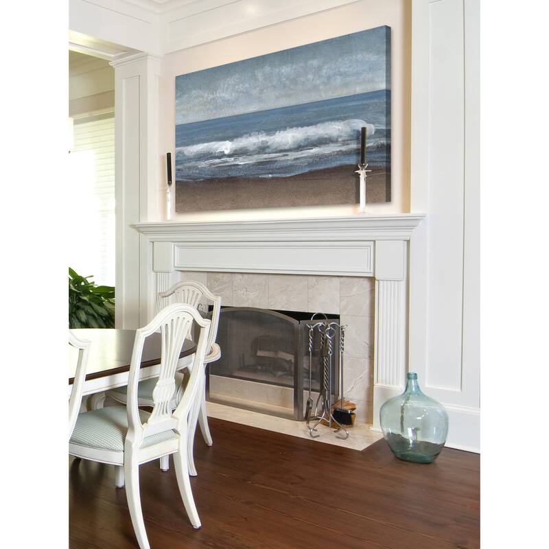 Marmont Hill - 'Lingering Grey I' Painting Print on Wrapped Canvas - Multi-Color