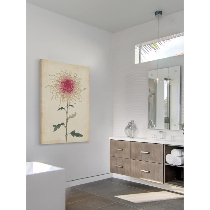 Marmont Hill - 'Chrysanthemum I' Painting Print on Wrapped Canvas - Multi-Color