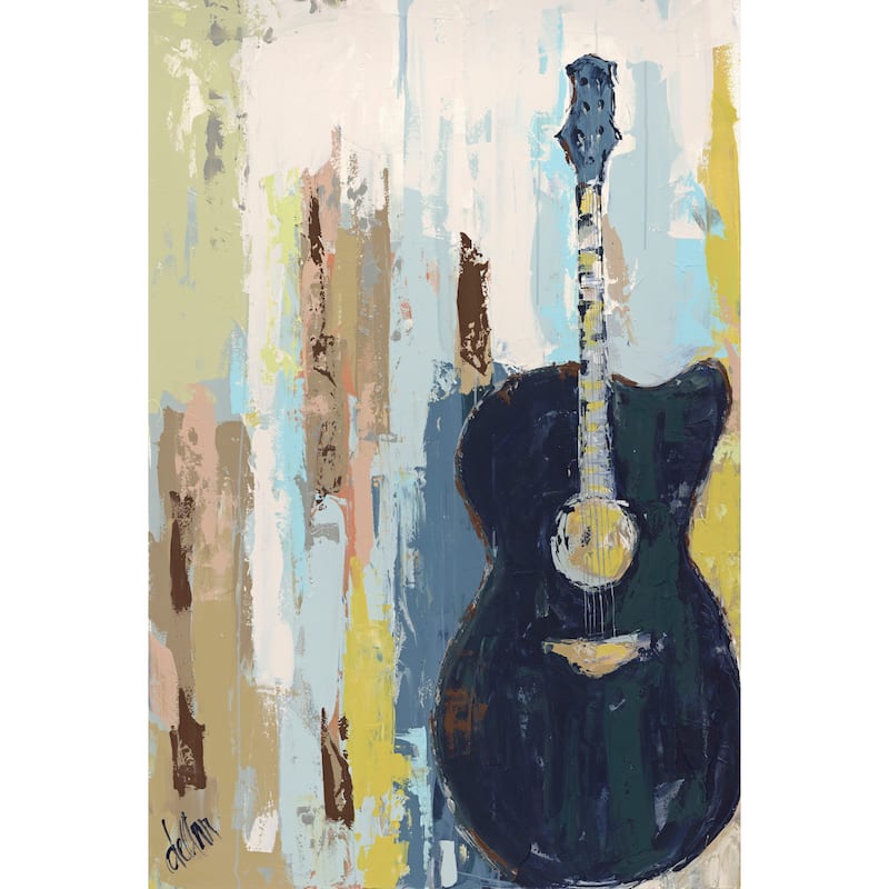 Marmont Hill - 'Bluebird Cafe II' Painting Print on Wrapped Canvas - Multi-Color