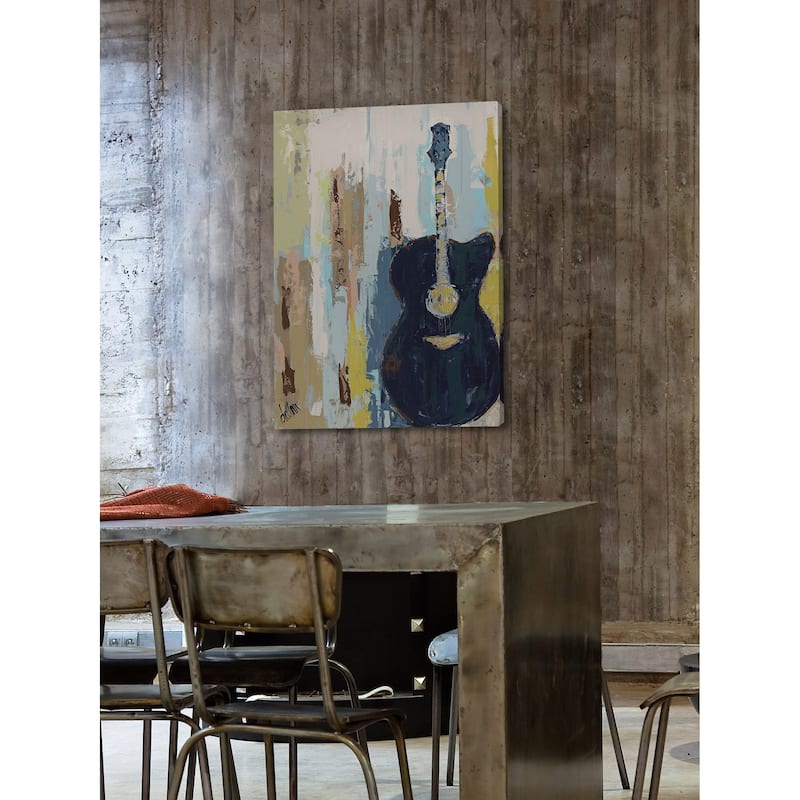 Marmont Hill - 'Bluebird Cafe II' Painting Print on Wrapped Canvas - Multi-Color