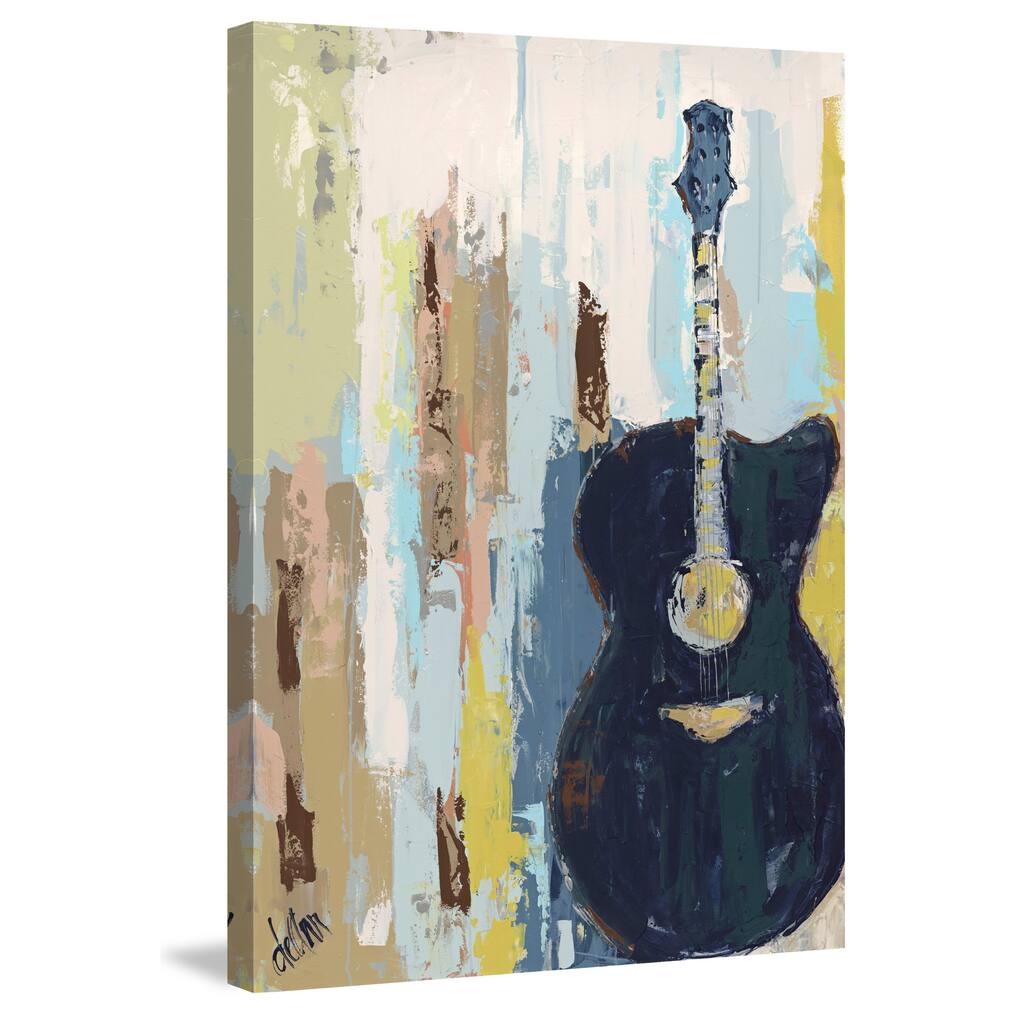 Marmont Hill - 'Bluebird Cafe II' Painting Print on Wrapped Canvas - Multi-Color