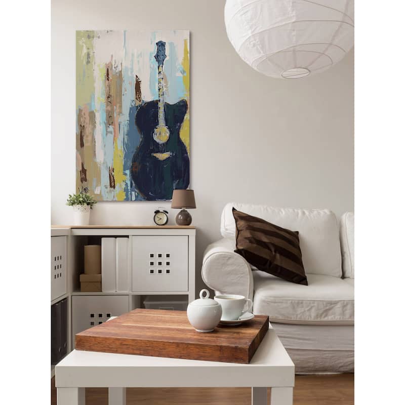 Marmont Hill - 'Bluebird Cafe II' Painting Print on Wrapped Canvas - Multi-Color