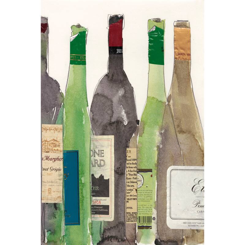 Marmont Hill - 'Dinner Party I' Painting Print on Wrapped Canvas - Multi-Color