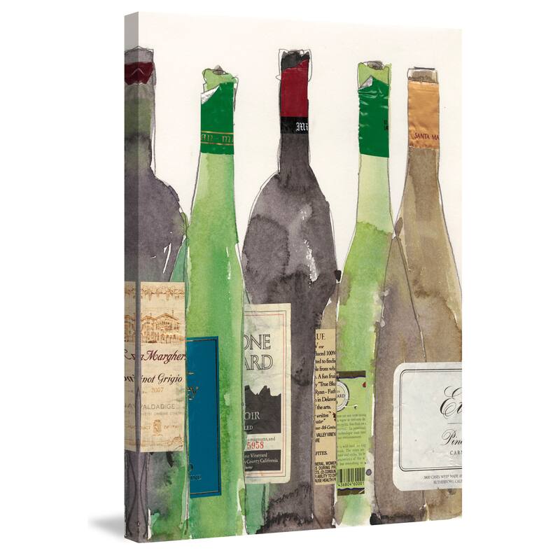 Marmont Hill - 'Dinner Party I' Painting Print on Wrapped Canvas - Multi-Color
