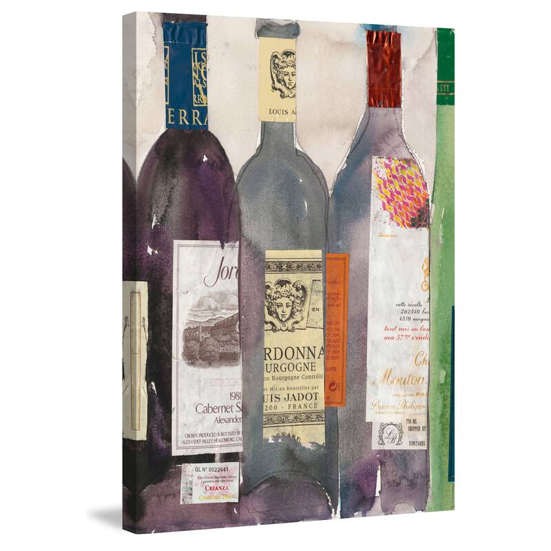Marmont Hill - 'Dinner Party III' Painting Print on Wrapped Canvas - Multi-Color