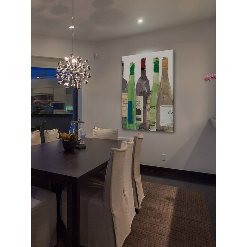 Marmont Hill - 'Dinner Party III' Painting Print on Wrapped Canvas - Multi-Color