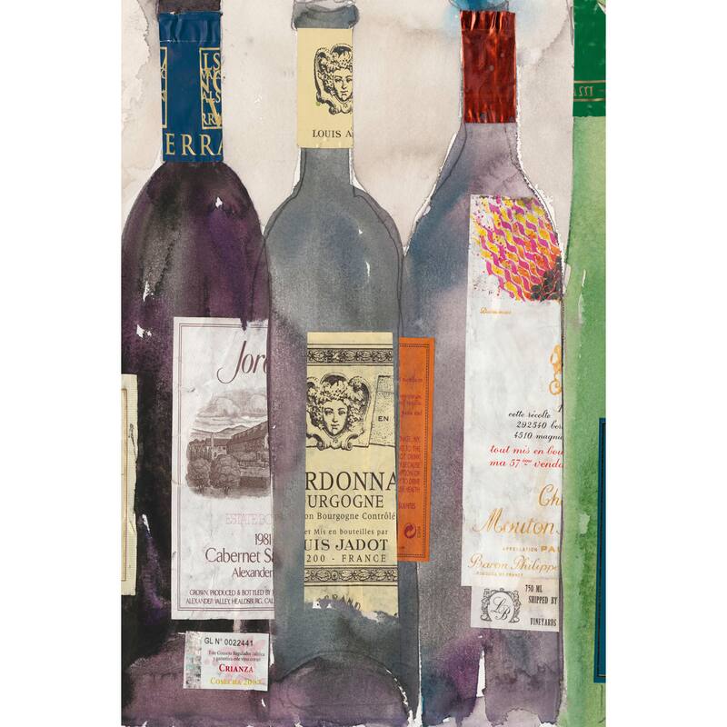 Marmont Hill - 'Dinner Party III' Painting Print on Wrapped Canvas - Multi-Color