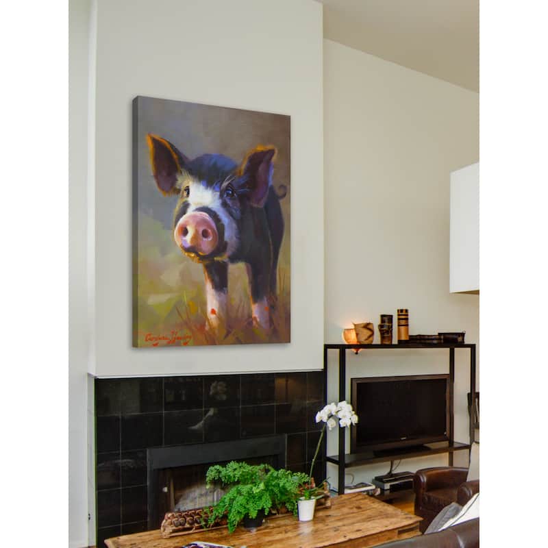 Marmont Hill - 'Jasmine' Painting Print on Wrapped Canvas - Multi-Color