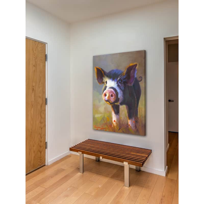 Marmont Hill - 'Jasmine' Painting Print on Wrapped Canvas - Multi-Color