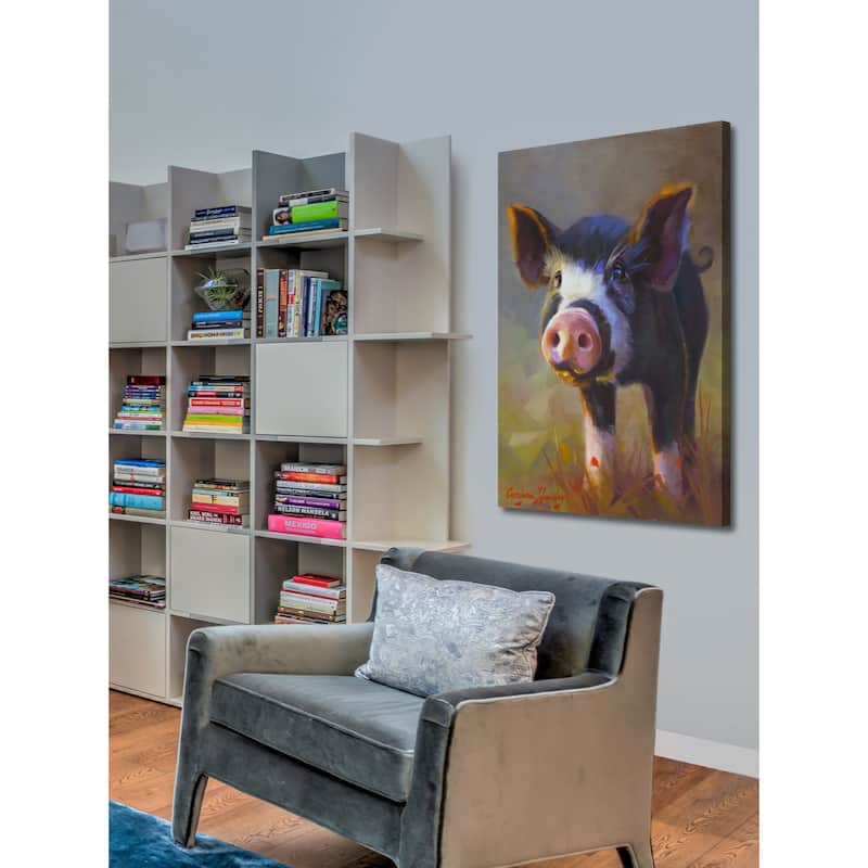 Marmont Hill - 'Jasmine' Painting Print on Wrapped Canvas - Multi-Color