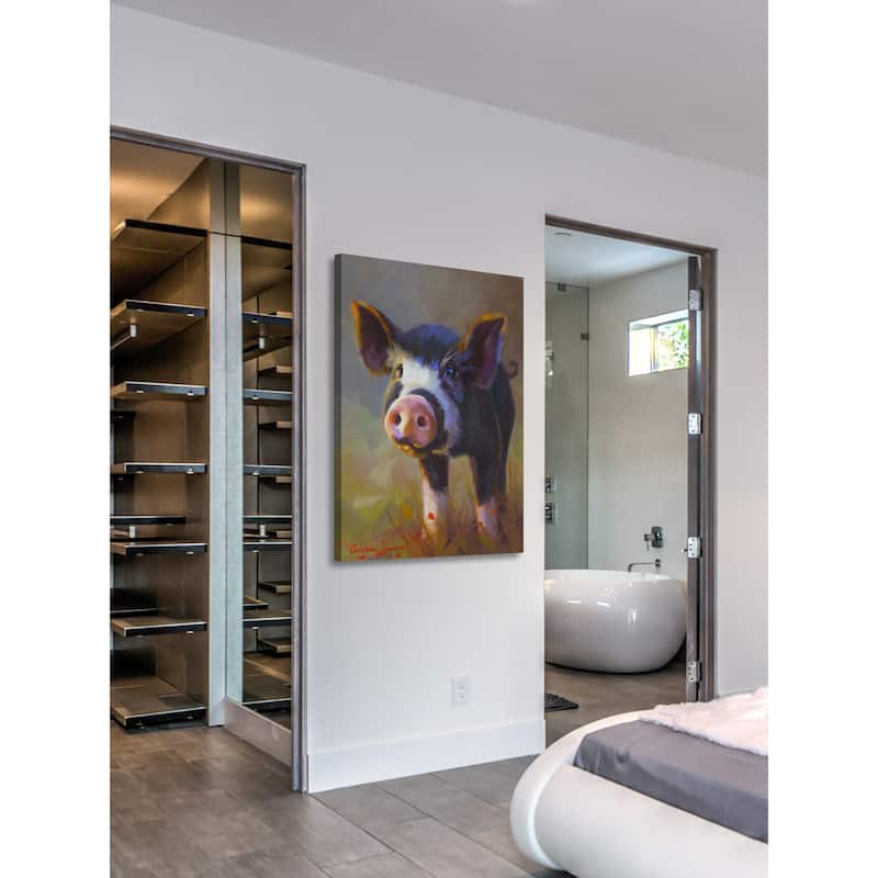 Marmont Hill - 'Jasmine' Painting Print on Wrapped Canvas - Multi-Color