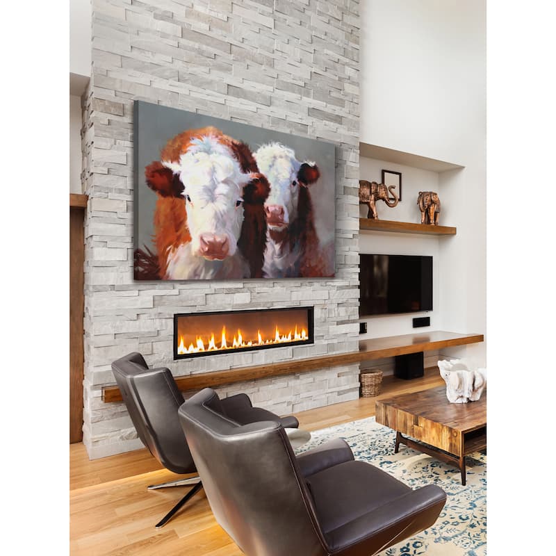 Marmont Hill - 'Buddies' Painting Print on Wrapped Canvas - Multi-Color