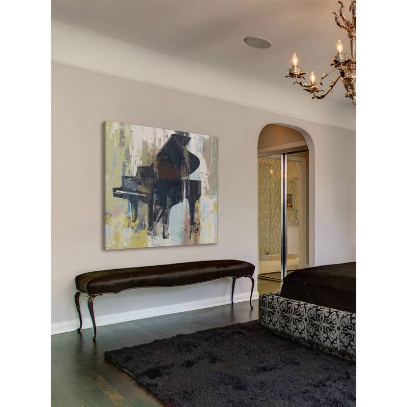 Marmont Hill - 'Bluebird Piano' Painting Print on Wrapped Canvas - Multi-Color