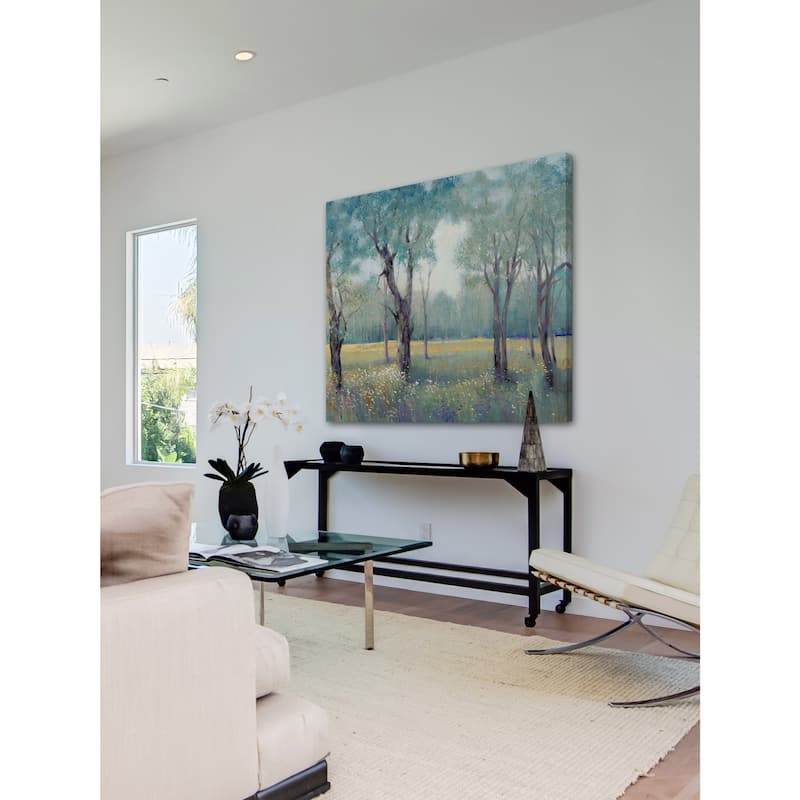 Marmont Hill - 'Morning Mist' Painting Print on Wrapped Canvas - Multi-Color