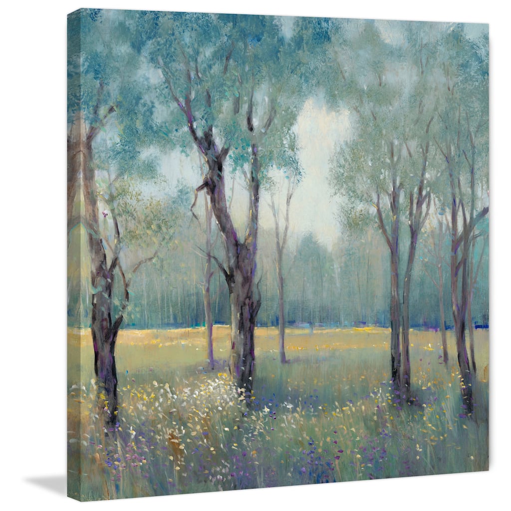 Marmont Hill - 'Morning Mist' Painting Print on Wrapped Canvas - Multi-Color