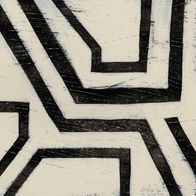 Marmont Hill - 'Hieroglyph III' Painting Print on Wrapped Canvas - Multi-Color