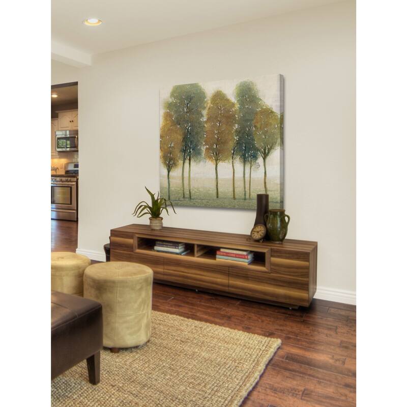 Marmont Hill - 'Beyond the Trees II' Painting Print on Wrapped Canvas - Multi-Color