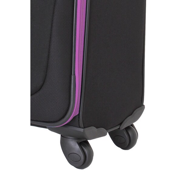 swiss gear purple luggage