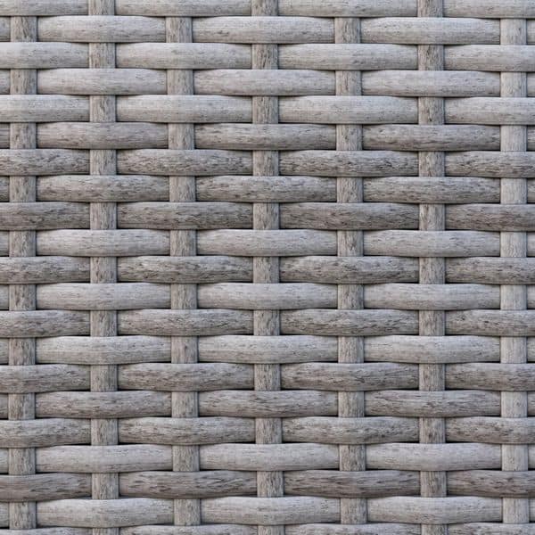 Corvus Martinka 6pc. Outdoor Grey Wicker Sectional Set On Sale Bed