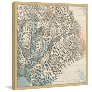 Shop Marmont Hill 'Sea Ephemera III' Framed Painting Print Pin på SOMMAR