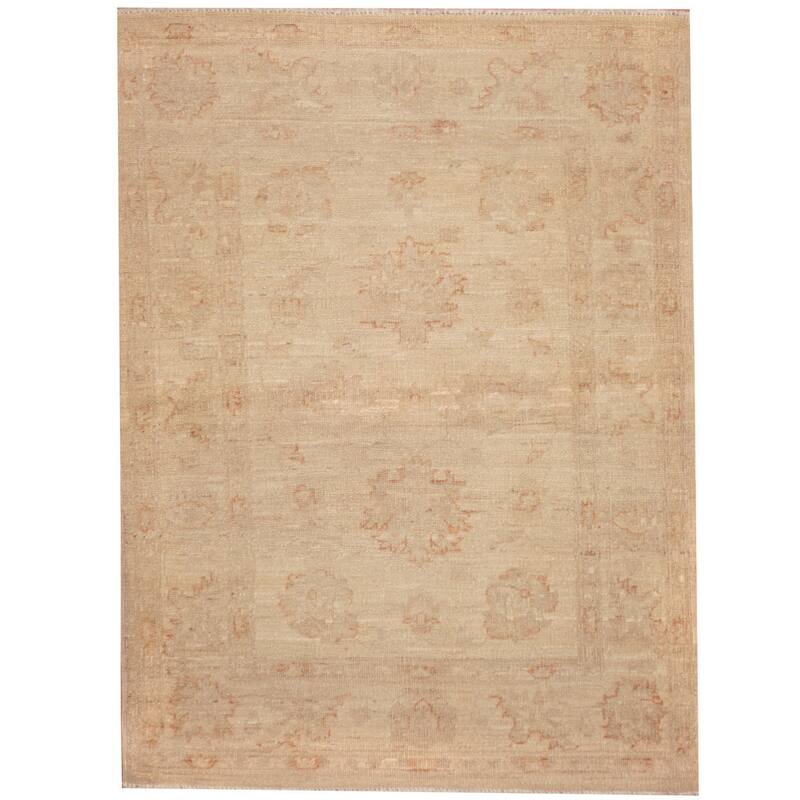 HERAT ORIENTAL Handmade One-of-a-Kind Vegetable Dye Oushak Wool Rug (Afghanistan) - 2'9 x 3'9