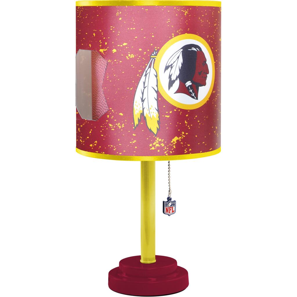 Washington Redskins Table Lamp