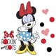 preview thumbnail 2 of 2, Roommates Minnie Rocks the Dots Peel and Stick Giant Wall Decals