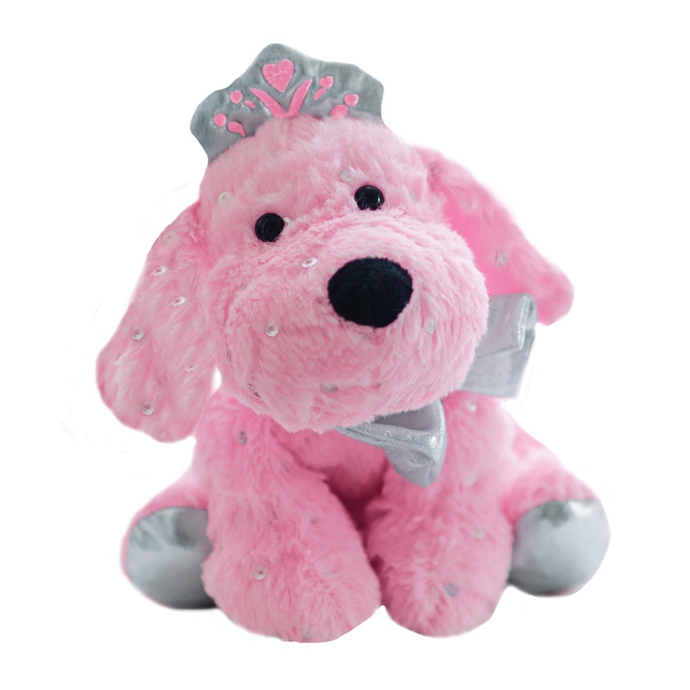 pink puppy soft toy