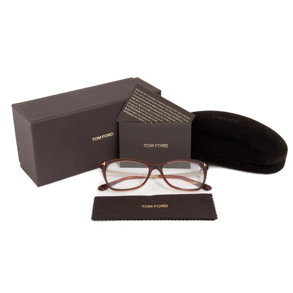 maronページ Tom Ford™ FT5304 Geometric Eyeglasses | EyeOns.com