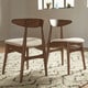 preview thumbnail 6 of 18, Norwegian Danish Modern Chestnut Tapered Dining Set by iNSPIRE Q Modern