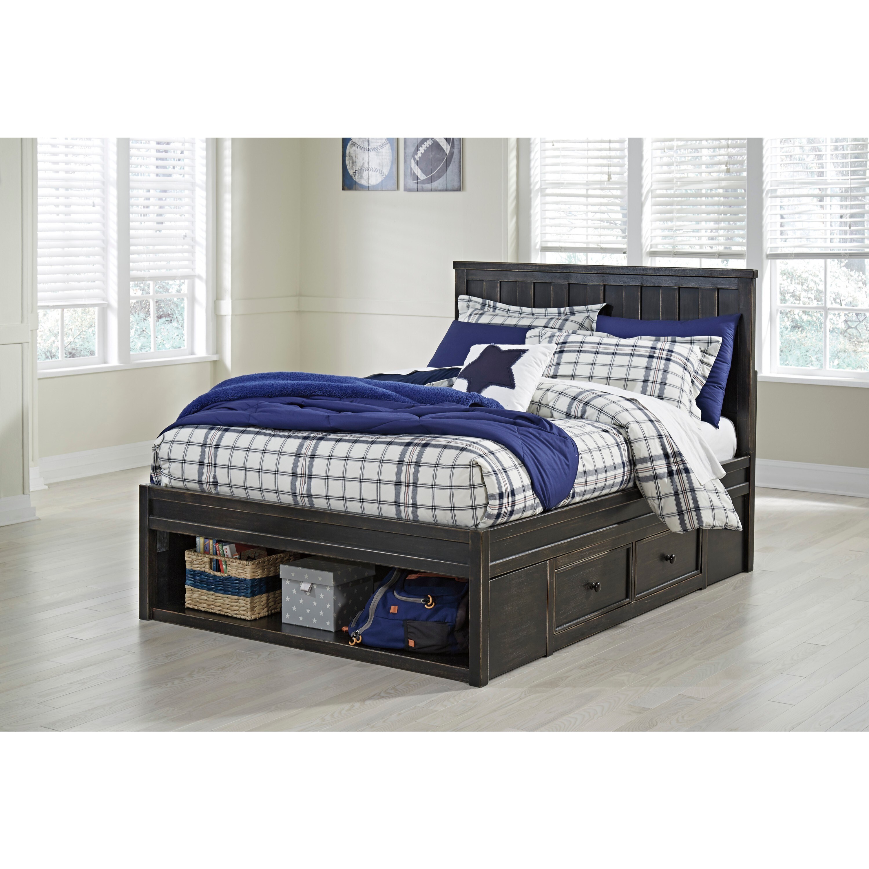 ashley twin bed with storage