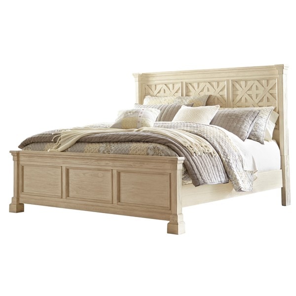 Bolanburg Antique White Panel Bed